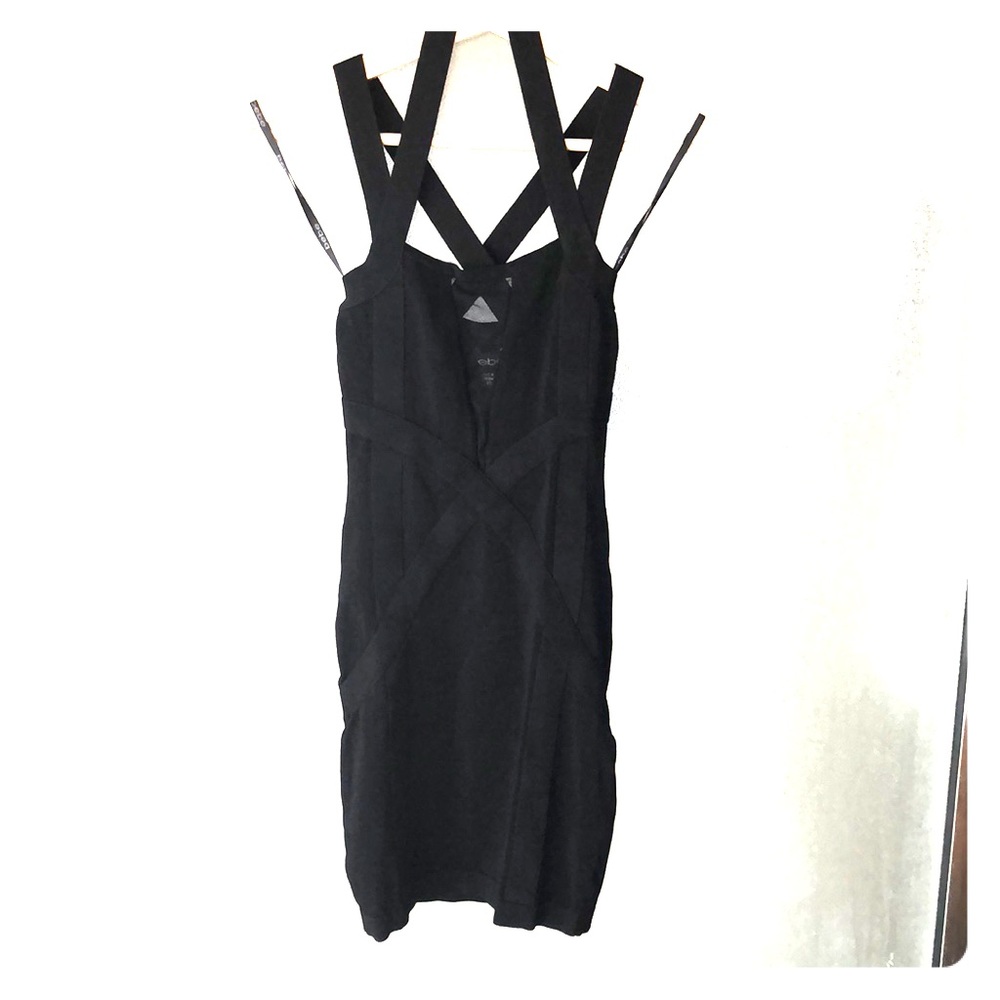 Bebe black Bandage mini Dress 😍